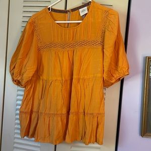 Gold/yellow shirt sleeves from target